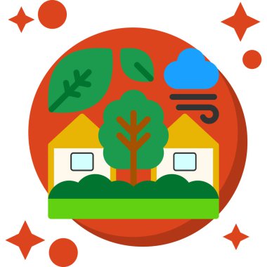 Ev. Web simgesi basit tasarım