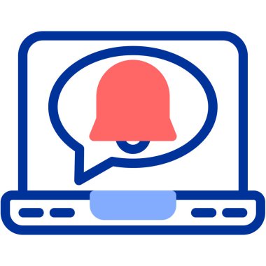 Konuş. Web simgesi basit illüstrasyon