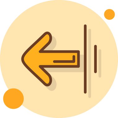 Yönü belirleme simgesi - özet biçimi