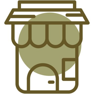 kahve fincanı simgesi, vektör illüstrasyonu