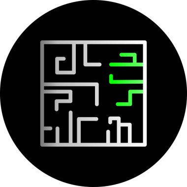 Harita işaretleyici simgesi, vektör illüstrasyonu