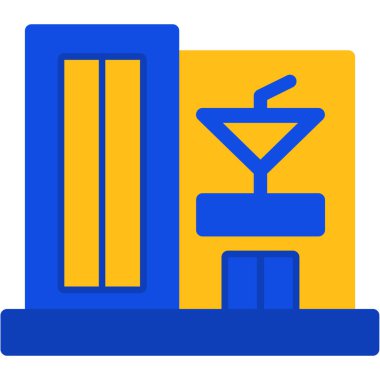 Kahve fincanı. Basit resimleme