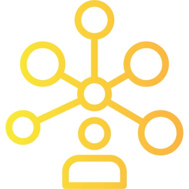 ağ bağlantısı simgesi, özet tasarımı