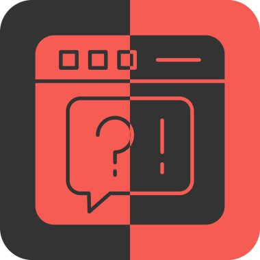 Basit bir ATM simgesi, vektör illüstrasyonu, konsept