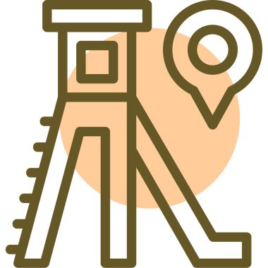 Beyaz tişörtlü, siyah sırt çantalı, beyaz arka planlı, takım elbiseli bir kadının vektör çizimi.