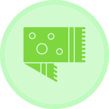 Çip simgesi vektör illüstrasyonu. çip işareti