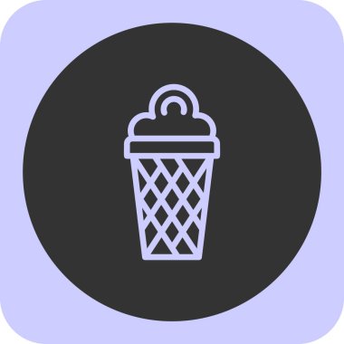 kahve ikonu vektör illüstrasyonu