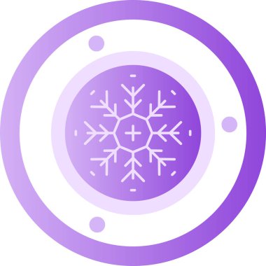 Kar simge vektör çizim