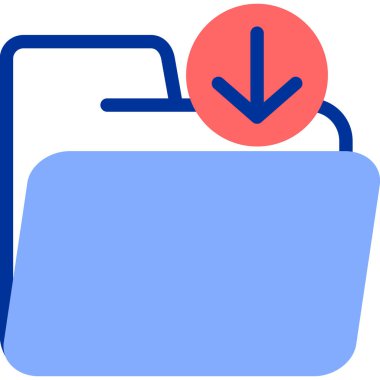 İndir. Web simgesi basit illüstrasyon