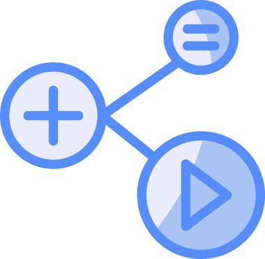 Paylaş. Web simgesi basit illüstrasyon