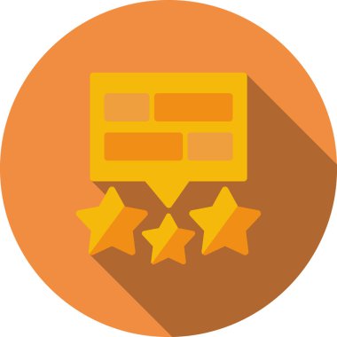 derecelendirme web simgesi basit tasarım