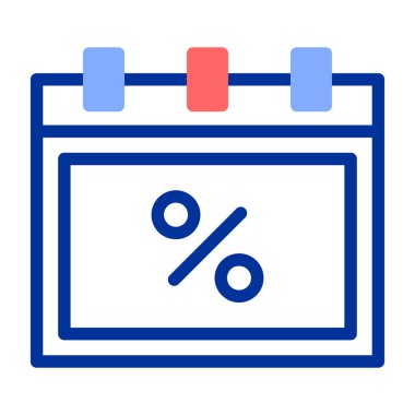 İş ve finans simgesinin vektör illüstrasyonu