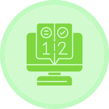 dizüstü bilgisayar simgesi, vektör illüstrasyonu