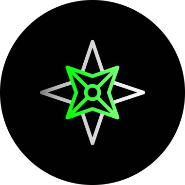 yıldız simgesi vektör illüstrasyonu