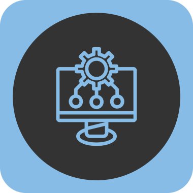 Simge vektör illüstrasyonu ayarlanıyor