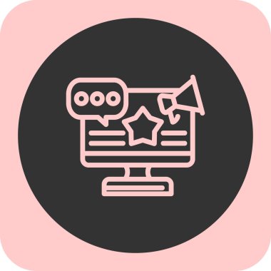 Bağımsızlık Günü çizgi yıldızı simgesi beyaz arkaplanda izole edildi. ABD bağımsızlık bayrağı Temmuz konsepti. Renkli taslak konsepti. vektör.