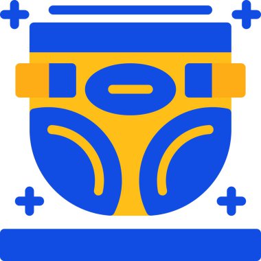 Maske. Web simgesi basit illüstrasyon