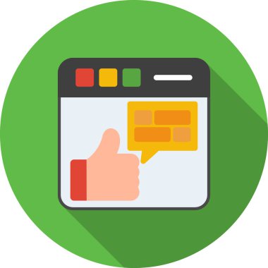 Web simgesi tasarımı vektör illüstrasyonu