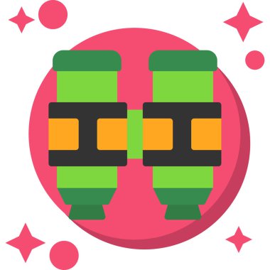 bir noel ağacının düz simge tasarımı