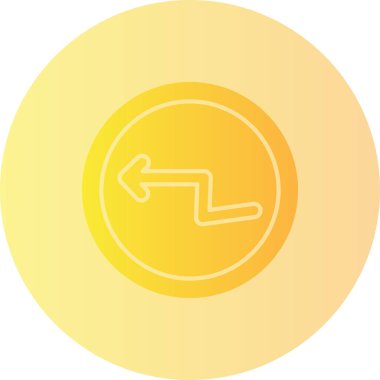 Modern simgenin vektör illüstrasyonu