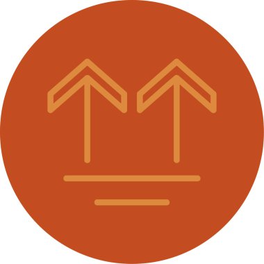 Yol işaretinin vektör illüstrasyonu