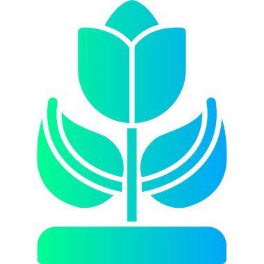 ağaç simgesi vektör illüstrasyonu