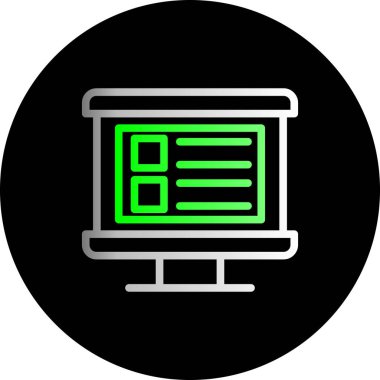 seo modern simgesinin vektör illüstrasyonu