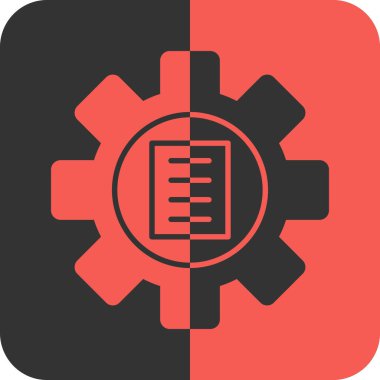 Modern simgenin vektör illüstrasyonu