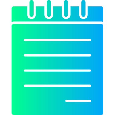 Takvim simgesi vektör illüstrasyonu