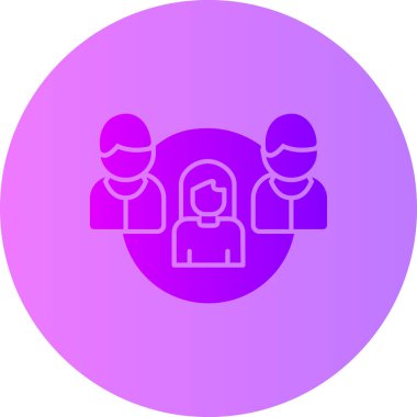 Çemberli bir kadının vektör çizimi