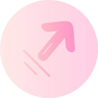 Ok. Web simgesi basit illüstrasyon