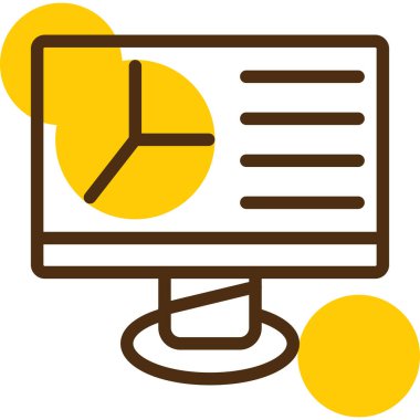 İş grafiği vektör illüstrasyonu