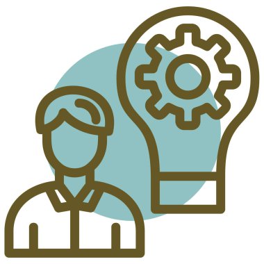 iş simgesi vektör illüstrasyonu