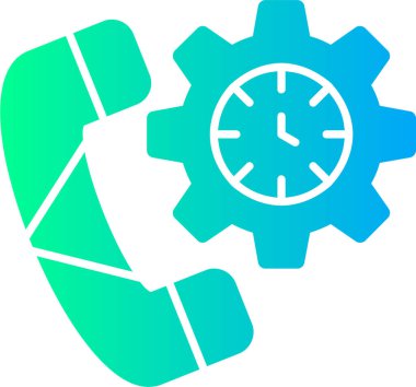 Saat. Web simgesi basit illüstrasyon