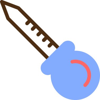 Çizgi film bıçağının vektör çizimi