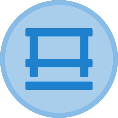 sandalye simgesi çizimi