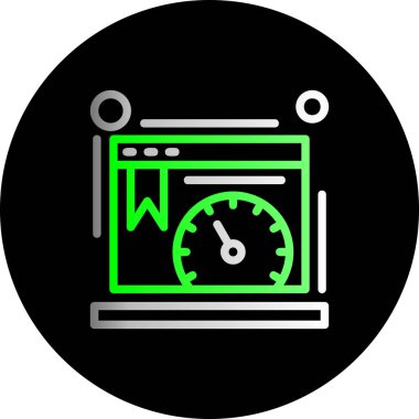 vektör hız göstergesi resimleme