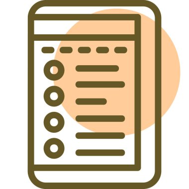 Web ve mobil ikon vektör illüstrasyonu