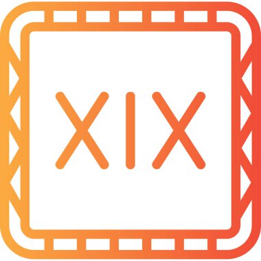 Bir x simgesinin vektör çizimi