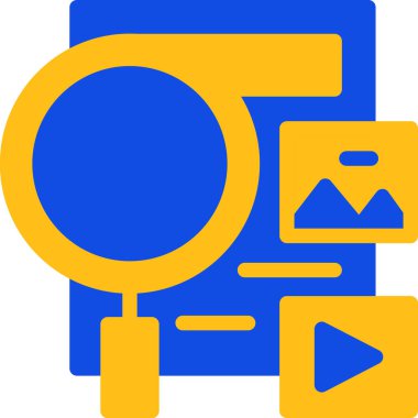 Bir kameranın vektör illüstrasyonu