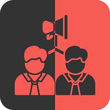 İletişim simgesi vektör illüstrasyonu