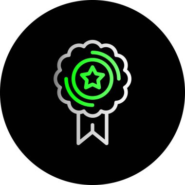 ödül simgesi, vektör illüstrasyonu