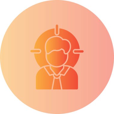 Modern simgenin vektör illüstrasyonu