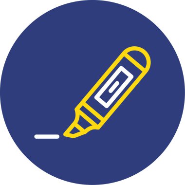 kalem simgesi vektör illüstrasyonu