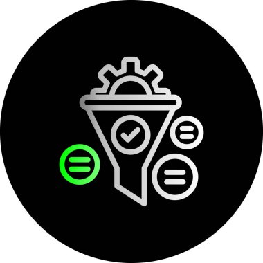 Vektör seo simgesi illüstrasyonu