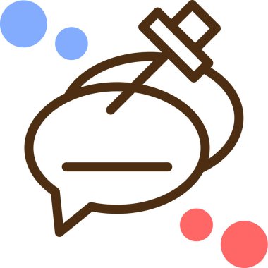 sohbet iletişim simgesi