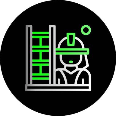 inşaat endüstrisi simgesi ana hatlarıyla oluşturuluyor