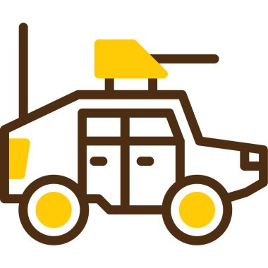 Modern oto tamir simgesinin vektör illüstrasyonu