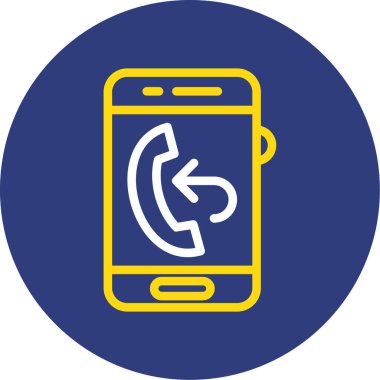 Vektör Çağrısı Simgesi illüstrasyonu