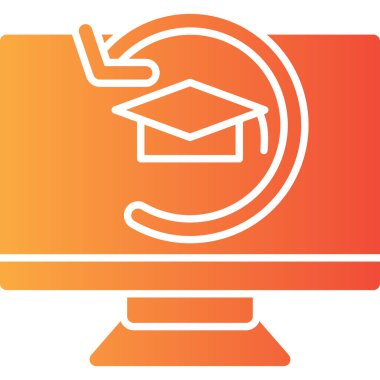 vektör eğitim simgesi illüstrasyonu